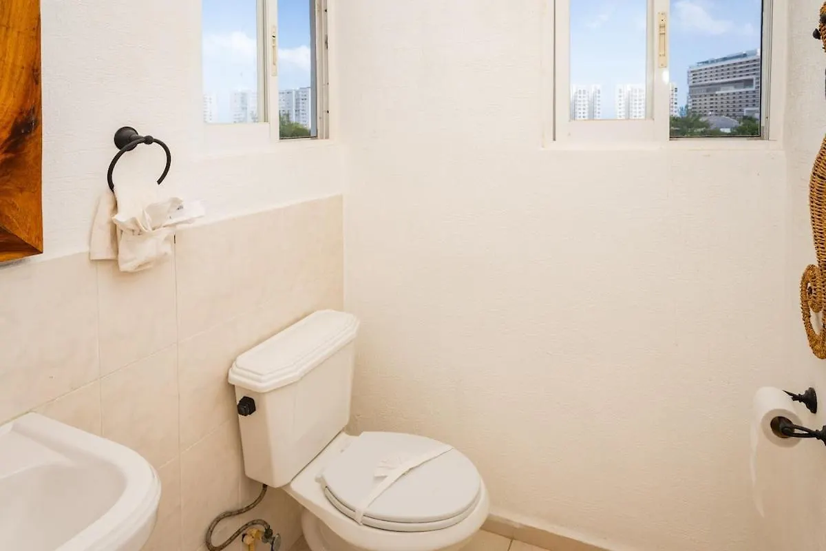 Penthouse Con Rooftop Privado Cancún Apartmán